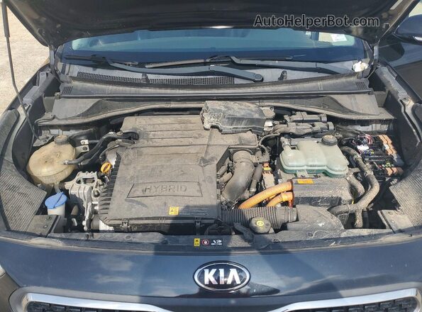KNDCC3LC4H5065900 2017 KIA NIRO Black Սալոնի հետևի տեսք