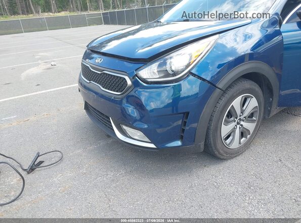KNDCC3LC4H5096158 2017 KIA NIRO Blue Widok z przodu