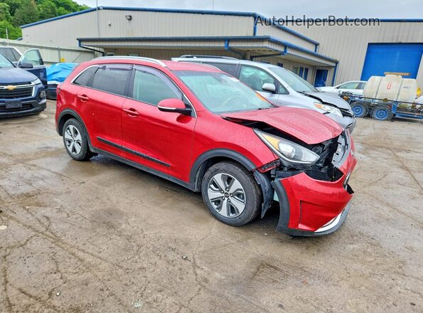 KNDCC3LC4K5220260 2019 KIA NIRO Burgundy Передня права чверть