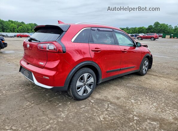 KNDCC3LC4K5220260 2019 KIA NIRO Burgundy Задня права чверть