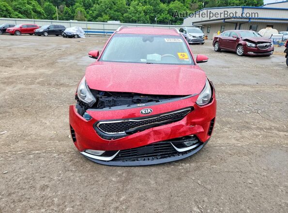 KNDCC3LC4K5220260 2019 KIA NIRO Burgundy Вид спереду