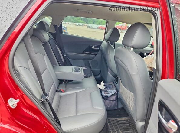 KNDCC3LC4K5220260 2019 KIA NIRO Burgundy Вид задньої частини салону