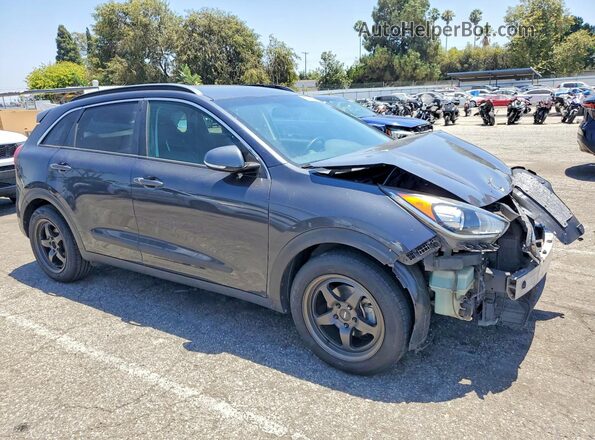 KNDCC3LC4K5250374 2019 KIA NIRO Gray Առջևի աջ