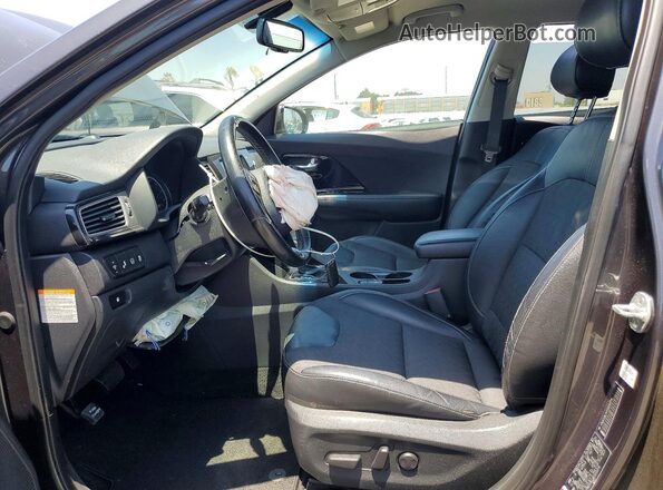 KNDCC3LC4K5250374 2019 KIA NIRO Gray Սալոնի դիմացի տեսք