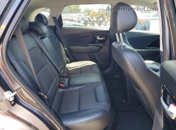 KNDCC3LC4K5250374 2019 KIA NIRO Gray Սալոնի հետևի տեսք