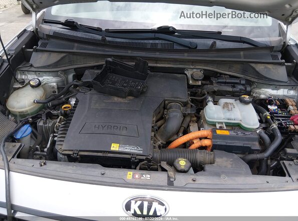 KNDCC3LC5H5037281 2017 KIA NIRO Silver Vista trasera