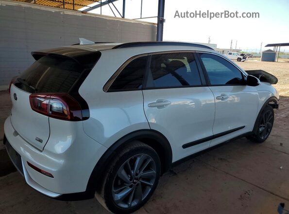KNDCC3LC5H5051343 2017 KIA NIRO White უკანა მარჯვენა