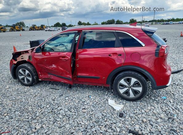 KNDCC3LC5H5054713 2017 KIA NIRO Red Tył lewy