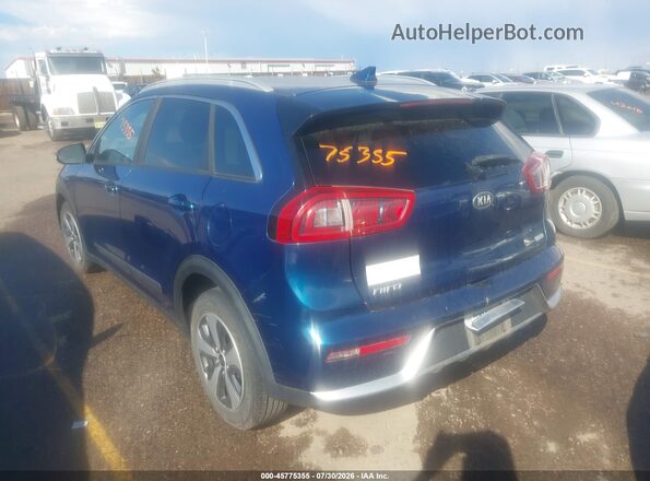 KNDCC3LC6H5067454 2017 KIA NIRO Blue უკანა მარცხენა