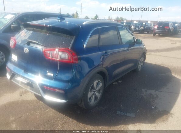 KNDCC3LC6H5067454 2017 KIA NIRO Blue VIN კოდის სტიკერის ხედი