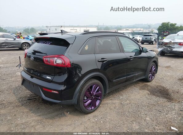 KNDCC3LC6H5086506 2017 KIA NIRO Black Задня права чверть