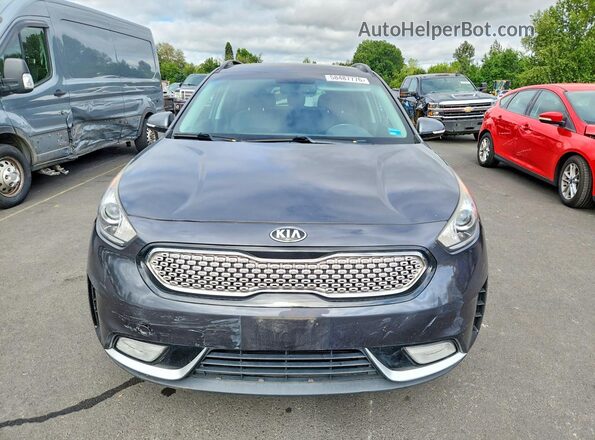 KNDCC3LC6J5151554 2018 KIA NIRO Gray Вид спереду