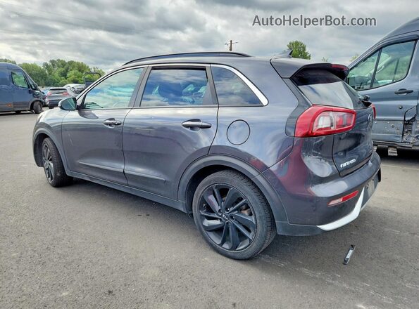 KNDCC3LC6J5151554 2018 KIA NIRO Gray Задня ліва чверть
