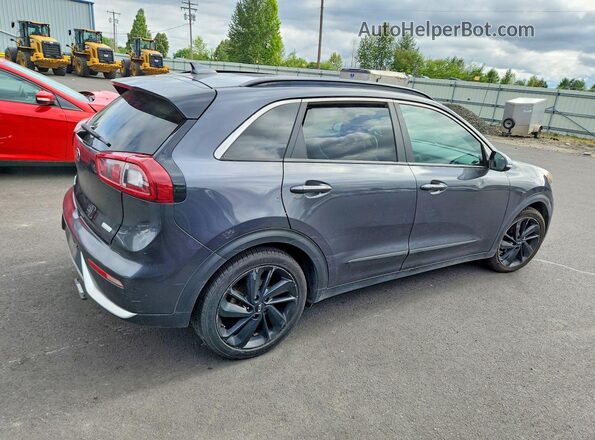 KNDCC3LC6J5151554 2018 KIA NIRO Gray Задня права чверть