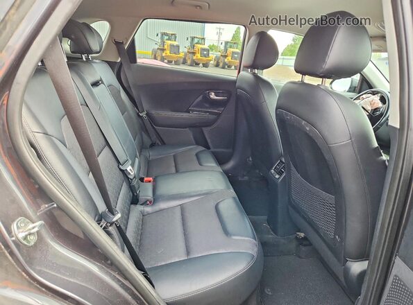 KNDCC3LC6J5151554 2018 KIA NIRO Gray Вид задніх сидінь