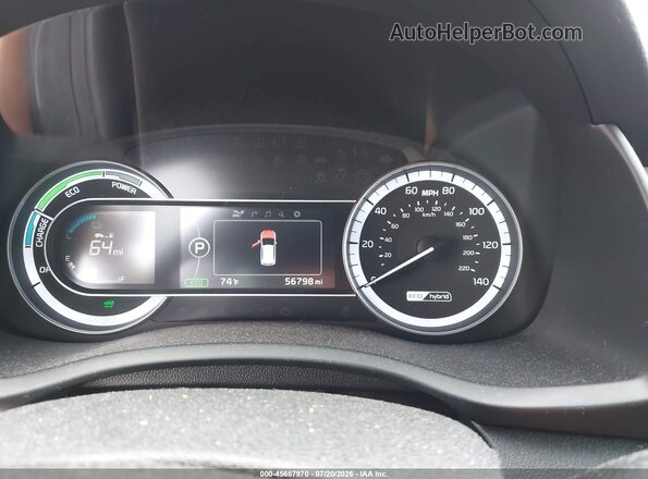 KNDCC3LC6K5299432 2019 KIA NIRO Черный Вид задних сидений