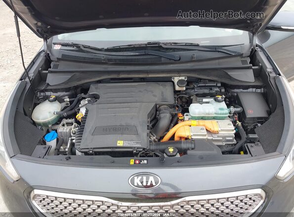KNDCC3LC6K5299432 2019 KIA NIRO Черный Вид сзади