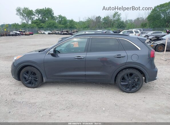 KNDCC3LC6K5299432 2019 KIA NIRO Черный Панорамный вид салона 360°