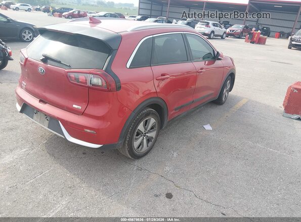 KNDCC3LC6K5339265 2019 KIA NIRO Red Задня права чверть
