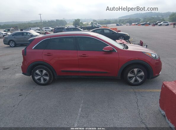 KNDCC3LC6K5339265 2019 KIA NIRO Red Вид задньої частини салону