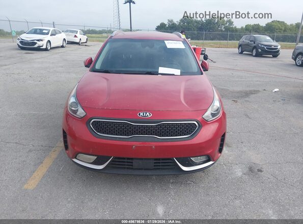 KNDCC3LC6K5339265 2019 KIA NIRO Red Вид щитка приладів