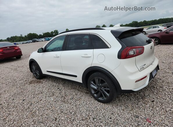 KNDCC3LC7H5053059 2017 KIA NIRO Белый Задняя левая четверть