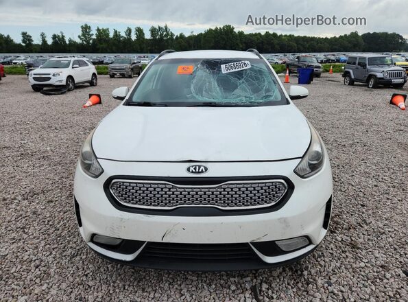 KNDCC3LC7H5053059 2017 KIA NIRO Белый Вид спереди