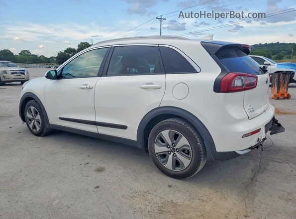 KNDCC3LC7J5109331 2018 KIA NIRO Белый Задняя левая четверть