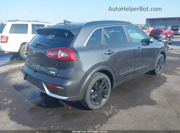 KNDCC3LC7J5134357 2018 KIA NIRO Серый Задняя правая четверть