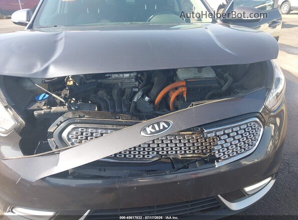 KNDCC3LC7J5134357 2018 KIA NIRO Серый Вид спереди