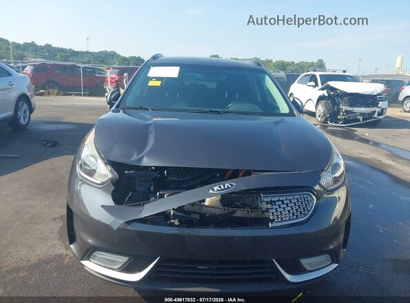 KNDCC3LC7J5134357 2018 KIA NIRO Серый Вид щитка приборов