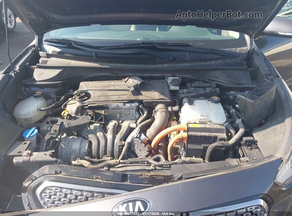 KNDCC3LC7J5134357 2018 KIA NIRO Серый Вид сзади