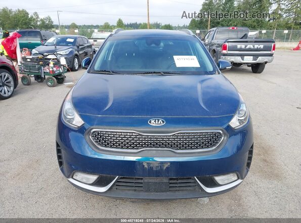 KNDCC3LC7K5334236 2019 KIA NIRO Dark Blue Instrument cluster view