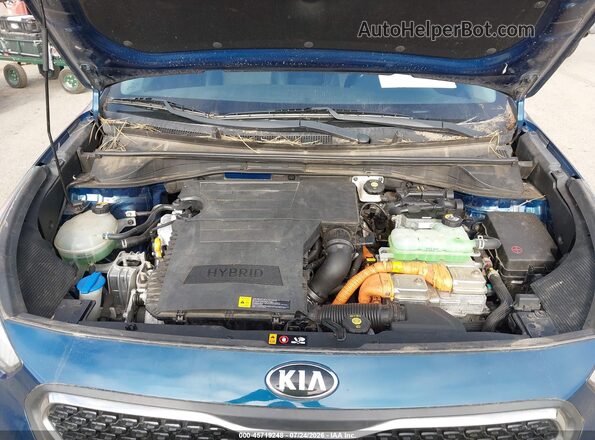 KNDCC3LC7K5334236 2019 KIA NIRO Dark Blue Rear view