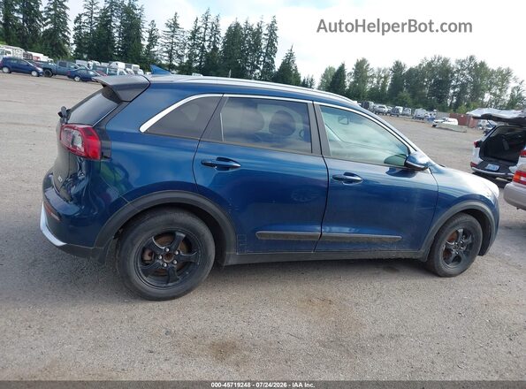 KNDCC3LC7K5334236 2019 KIA NIRO Dark Blue Rear interior view