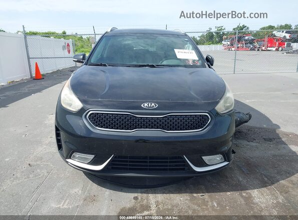 KNDCC3LC8J5118586 2018 KIA NIRO Black Вид панелі приладів