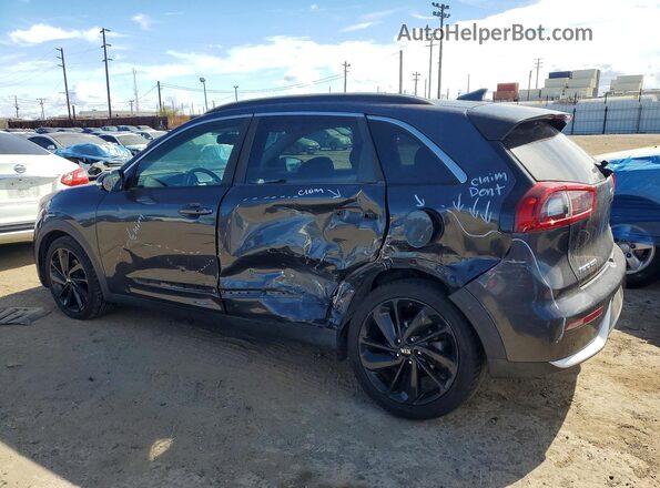 KNDCC3LC9J5152794 2018 KIA NIRO Gray Rear left