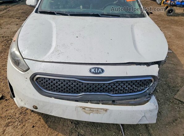 KNDCC3LCXH5057395 2017 KIA NIRO White Vista interior trasera
