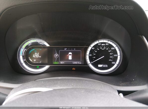 KNDCC3LCXK5240075 2019 KIA NIRO Красный Вид задних сидений