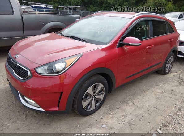 KNDCC3LCXK5240075 2019 KIA NIRO Красный Передняя левая четверть