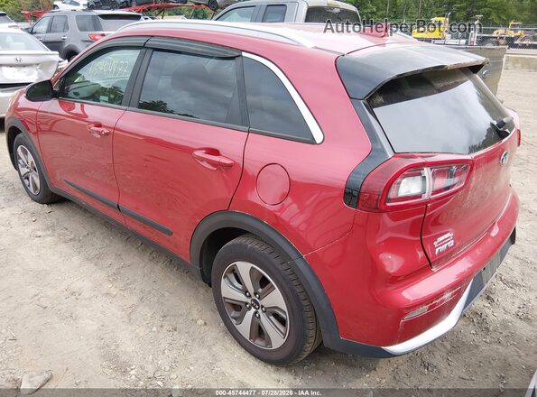 KNDCC3LCXK5240075 2019 KIA NIRO Красный Задняя левая четверть