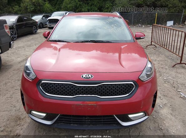 KNDCC3LCXK5240075 2019 KIA NIRO Красный Вид щитка приборов