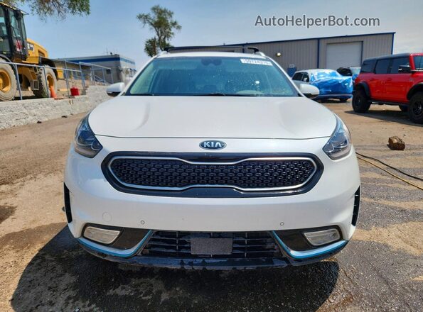 KNDCC3LD1K5288637 2019 KIA NIRO White Vista frontal