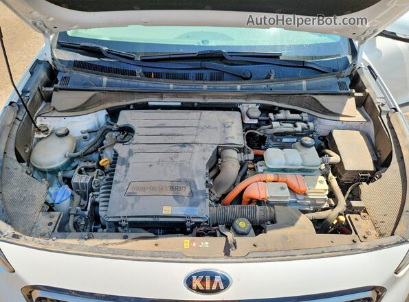 KNDCC3LD1K5288637 2019 KIA NIRO White Vista interior trasera