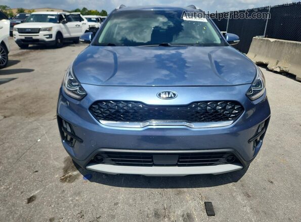 KNDCC3LD3L5387008 2020 KIA NIRO Blue Widok z przodu