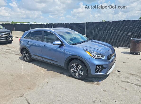 KNDCC3LD3L5387008 2020 KIA NIRO Blue Przód prawy