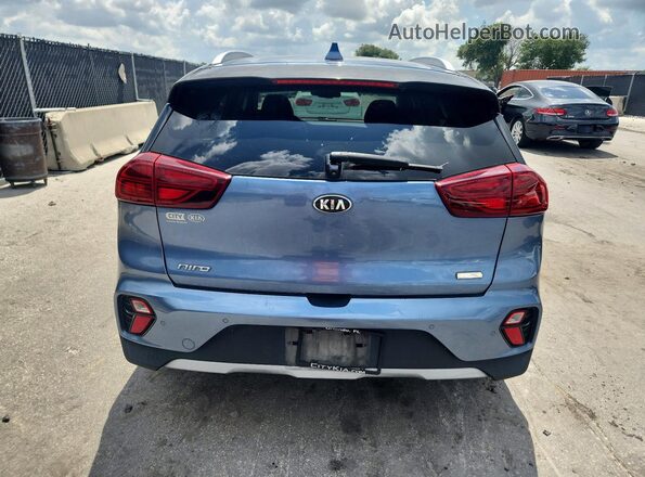 KNDCC3LD3L5387008 2020 KIA NIRO Blue Widok z tyłu