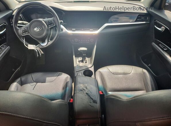 KNDCC3LD3L5387008 2020 KIA NIRO Blue Widok deski rozdzielczej