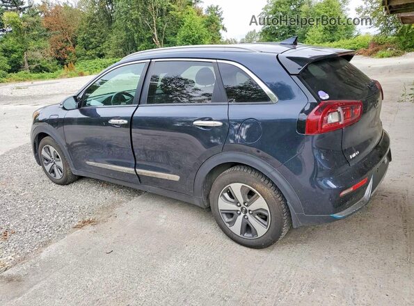 KNDCC3LD5K5307657 2019 KIA NIRO Синий Задняя левая четверть