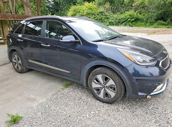 KNDCC3LD5K5307657 2019 KIA NIRO Синий Передняя правая четверть